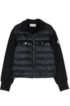 Moncler Sequin-detail quilted jacket