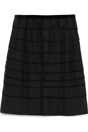 Lanvin 2006s striped skirt
