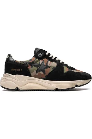 Golden Goose Running Sole camouflage-print sneakers