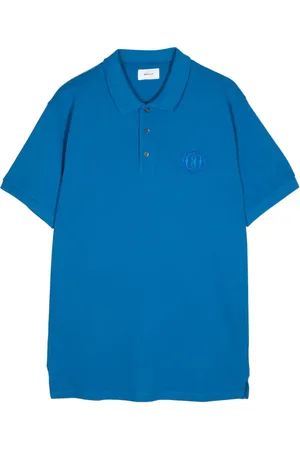 Bally Logo-embroidered organic cotton polo shirt