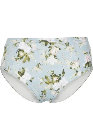 Erdem Floral-print bikini bottoms