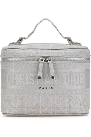Dior 2020 Canvas Cannage Diortravel Case vanity bag