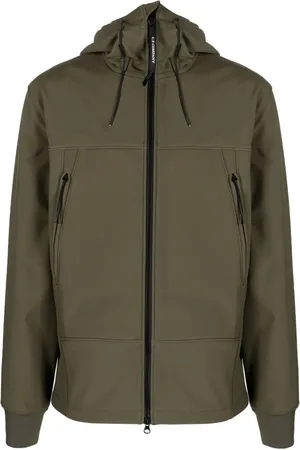 C.P. Company Goggles-detail zip-up hooded jacket