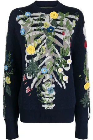 MONSE Patterned intarsia-knit wool jumper