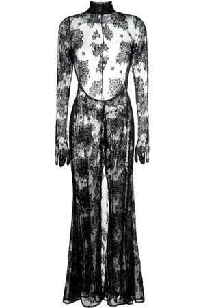GCDS Sheer lace jumpsuit