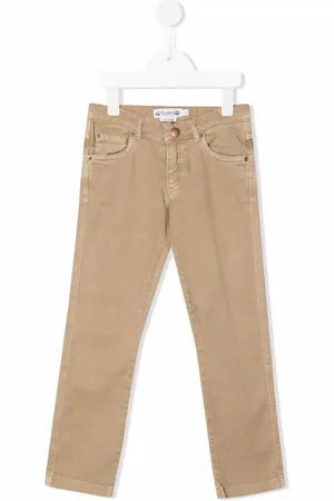 BONPOINT TEEN mid-rise slim-fit jeans