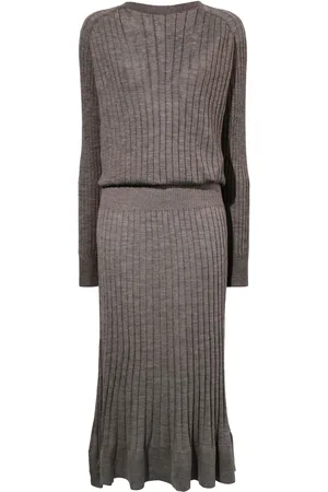 Proenza Schouler Eden ribbed-knit midi dress