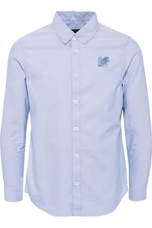 AGNÈS B. Logo-embroidered shirt