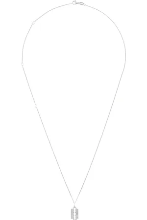 TRUE ROCKS Mini razor pendant necklace