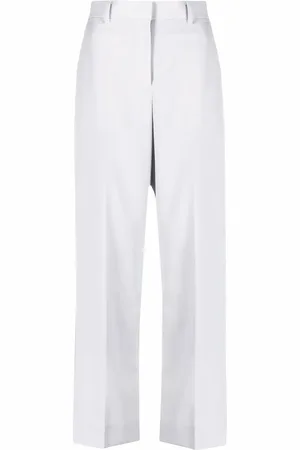 SACAI Side-stripe straight-leg trousers