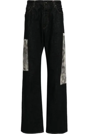 YOHJI YAMAMOTO Panelled straight-leg jeans