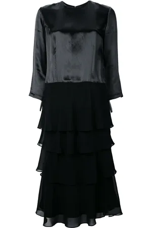 Comme des Garçons Frilled midi dress