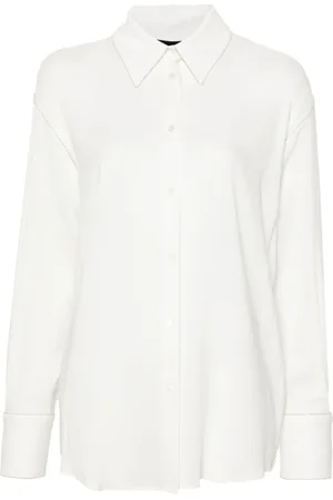 Fabiana Filippi Button-up georgette shirt