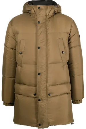 YVES SALOMON Hooded feather-down padded coat