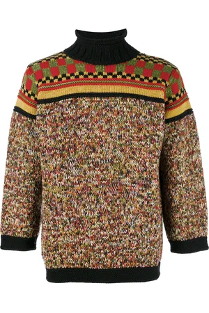 Jean Paul Gaultier Mixed pattern jumper
