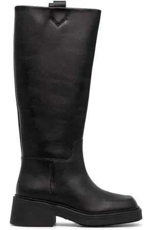 Furla Embroidered logo boots
