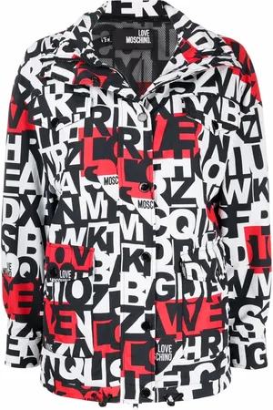 Moschino Alphabet-print jacket