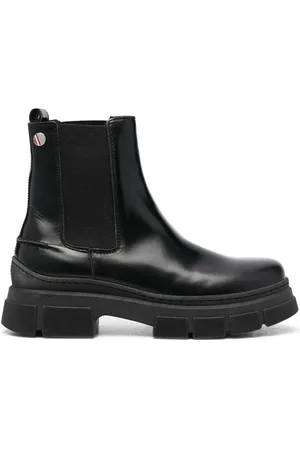Tommy Hilfiger Chunky-sole leather Chelsea boots