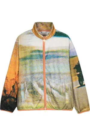Rassvet Scenario-print fleece jacket