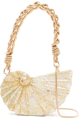 Isla Ibiza Alana braided-strap shoulder bag