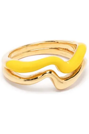 Missoma Squiggle double ring