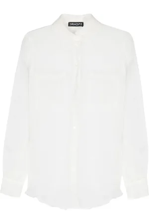 DRHOPE Button-up silk shirt