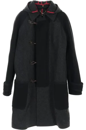 LOUIS VUITTON 2000s hooded duffle coat