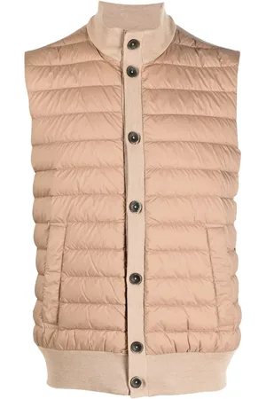 HERNO Ribbed knit padded vest