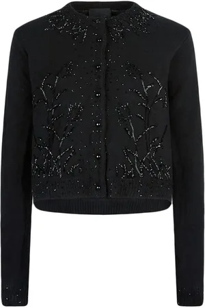 RTA Embroidered button-down cardigan