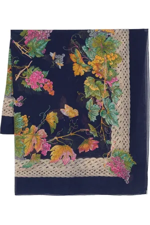 Gucci 1970s grapes-print scarf
