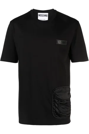 Moschino Logo-appliqué cotton T-shirt