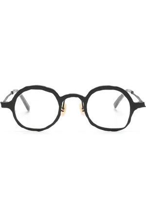 MASAHIROMARUYAMA Round-frame titanium glasses