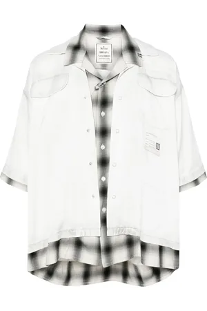 Maison Mihara Yasuhiro Double-layered twill shirt