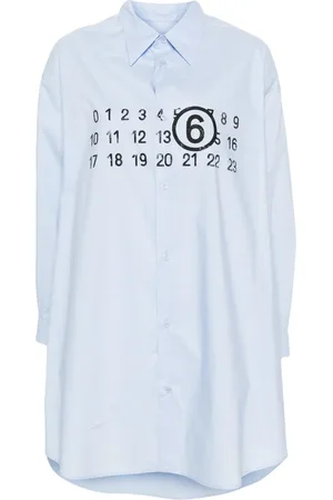 Maison Margiela Logo-print cotton dress