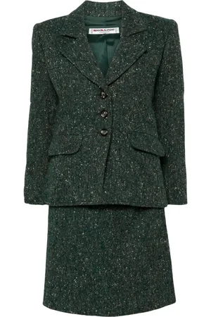Saint Laurent 1980s wool suit