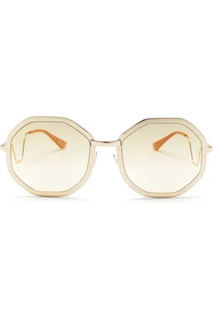 Marni Round-frame tinted sunglasses
