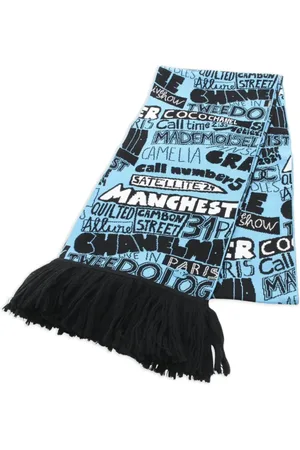 CHANEL 1986-1988 logo-jacquard scarf