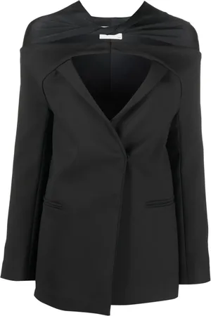 COPERNI Cut-out gathered blazer