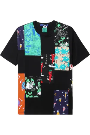 JUNYA WATANABE X Lousy Livin patchwork cotton T-shirt