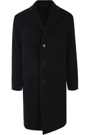 LARDINI Single-breasted wool coat