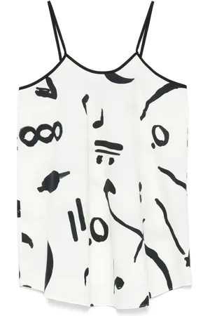 ALYSI Graphic-print top