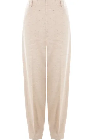 Loro Piana Tweed straight-leg trousers