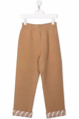 Fendi Felted wool-cashmere trousers