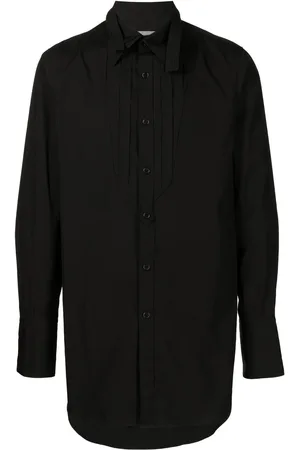 YOHJI YAMAMOTO Bowtie-collar oversized shirt