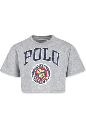 Ralph Lauren Cropped logo-print t-shirt