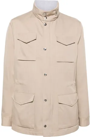 ELEVENTY Silk hooded jacket