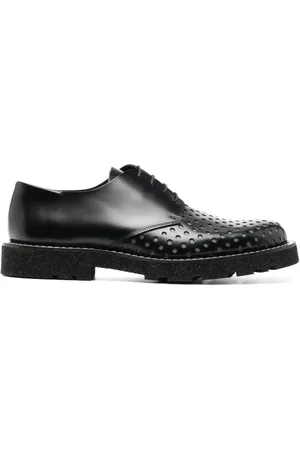 Paul Smith Perforated-detail leather derby shoes