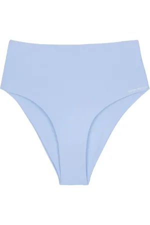 Sporty & Rich Brigitte logo-print bikini bottoms