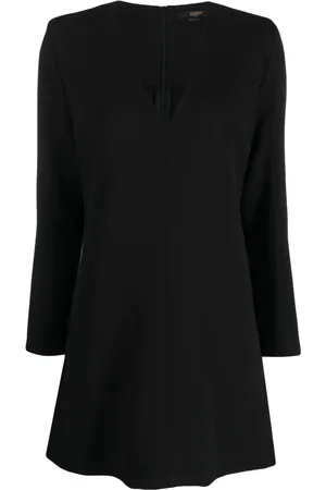 SEVENTY BY SERGIO TEGON Loguette V-neck minidress