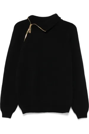 Moschino Asymmetric-neck sweater